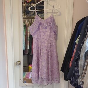 Lavender Lace Dress